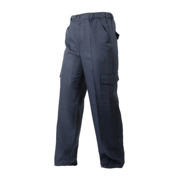 PANTALÓN CARGO POPLIN AZUL - Imagen 2